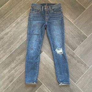 J Crew Factory High Rise Skinny Jeans EUC -26